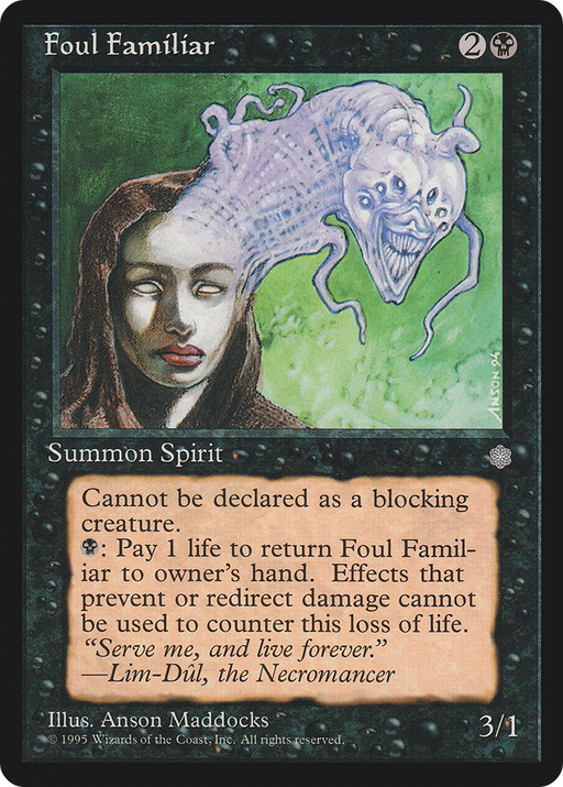 Foul Familiar (ICE-126) [Ice Age] MTG Single Wizards of the Coast