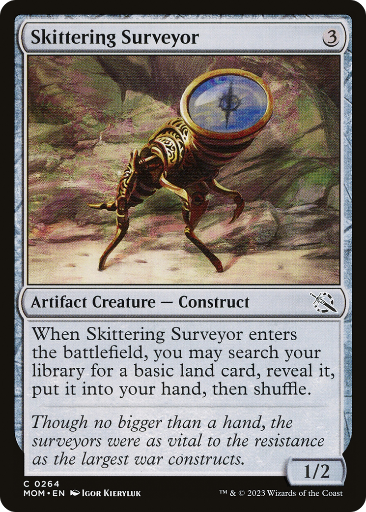 Skittering Surveyor (MOM-264) [March of the Machine] MTG Single Wizards of the Coast