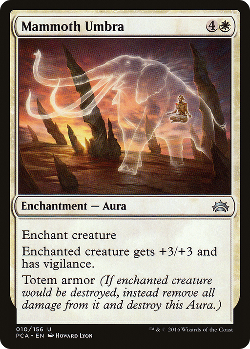 Mammoth Umbra (PCA-010) [Misc] Planechase Anthology MTG Single Wizards of the Coast