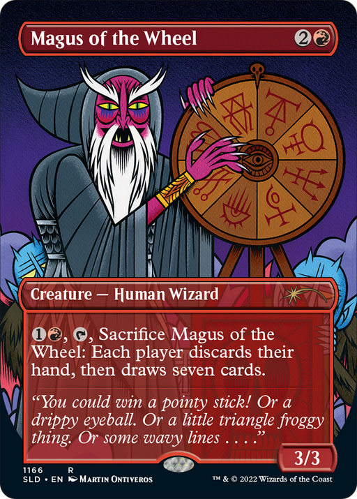 Magus of the Wheel (SLD-1166) [Secret Lair] Drop (Borderless) MTG Single Wizards of the Coast