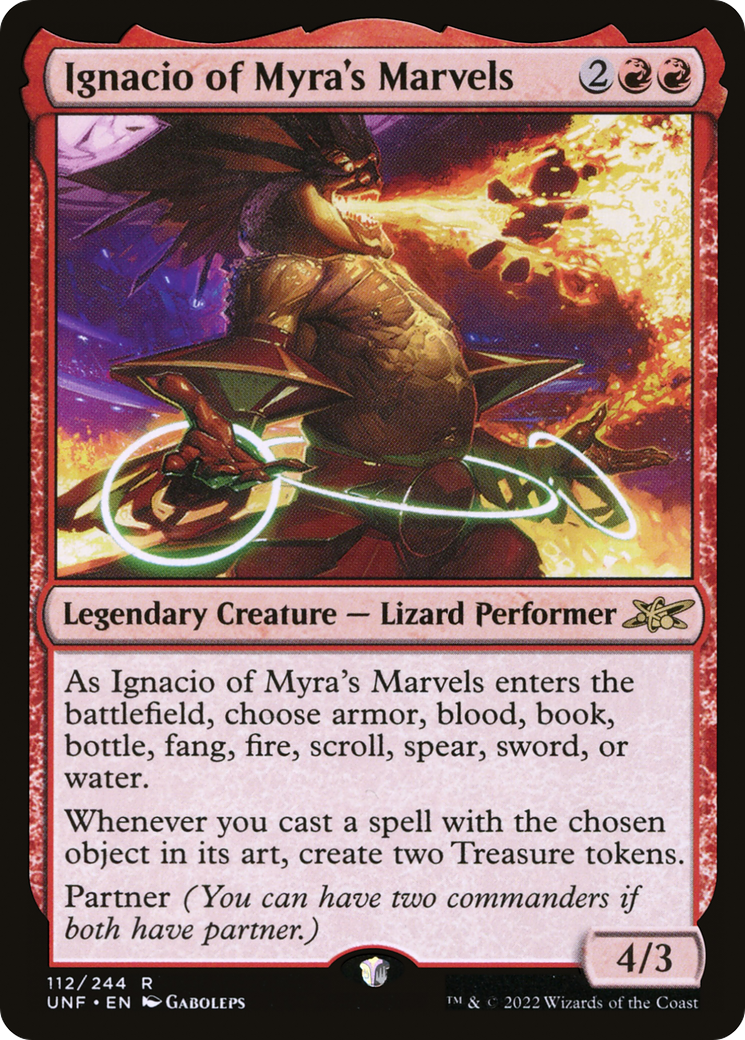 Ignacio of Myra's Marvels (UNF-112) [Unfinity] Foil MTG Single Wizards of the Coast