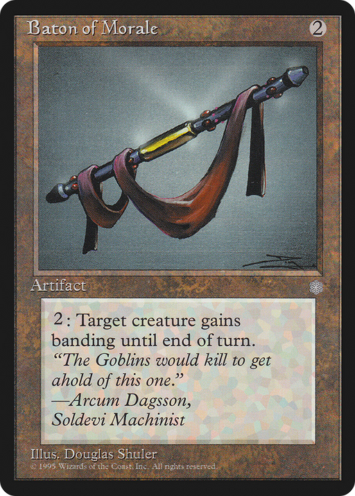 Baton of Morale (ICE-) [Ice Age] MTG Single Wizards of the Coast