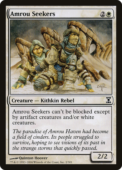 Amrou Seekers (TSP-002) [Time Spiral] Foil MTG Single Wizards of the Coast