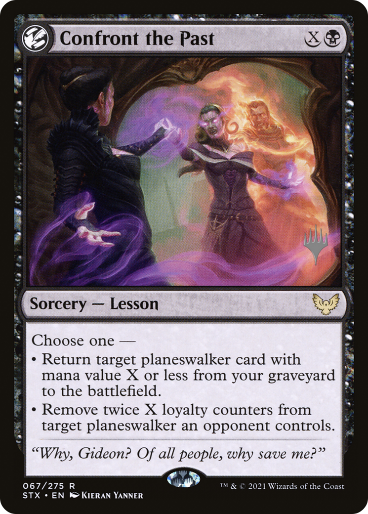 Confront the Past (PPSTX-67P) [Strixhaven: School of Mages Promos] Foil MTG Single Wizards of the Coast