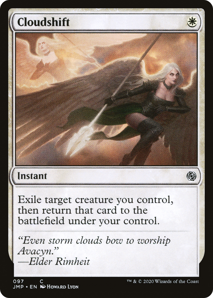 Cloudshift (JMP-097) [Jumpstart] MTG Single Wizards of the Coast
