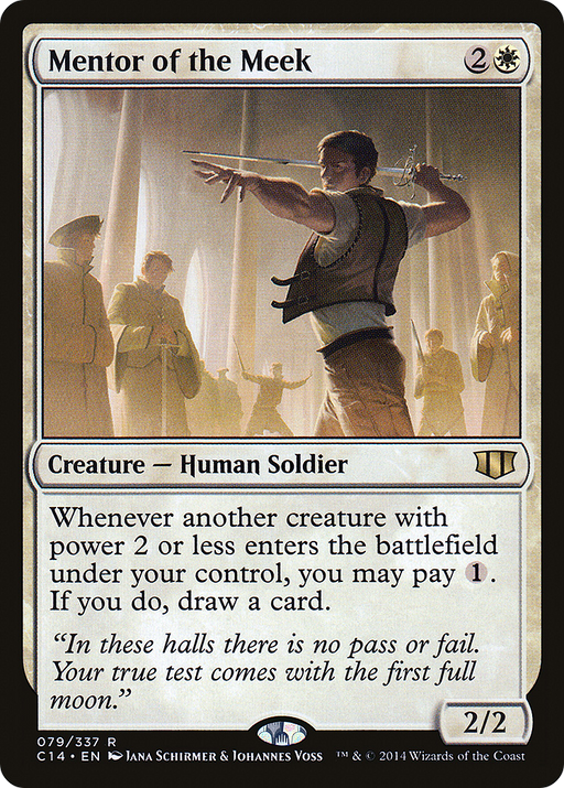 Mentor of the Meek (C14-079) [Commander 2014] MTG Single Wizards of the Coast