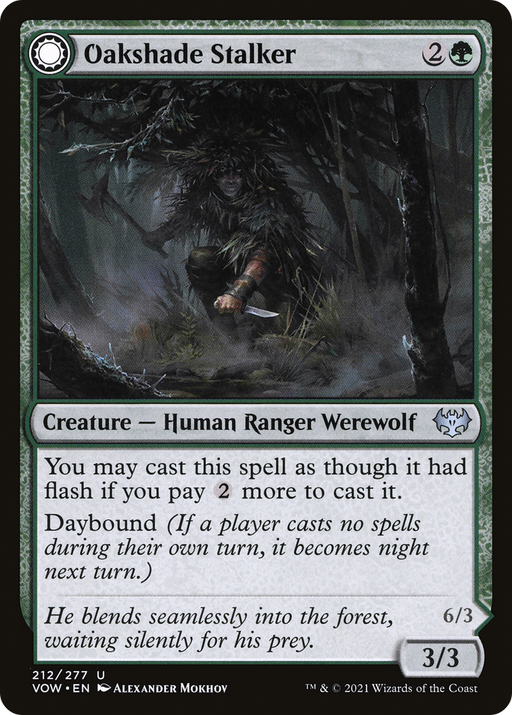 Oakshade Stalker (VOW-212) [Innistrad: Crimson Vow] MTG Single Wizards of the Coast