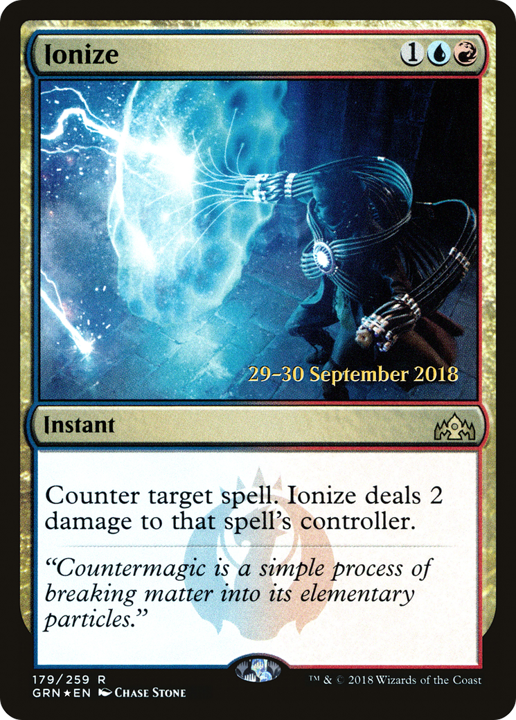 Ionize (PRE-179) [Guilds of Ravnica Promos] Foil MTG Single Wizards of the Coast