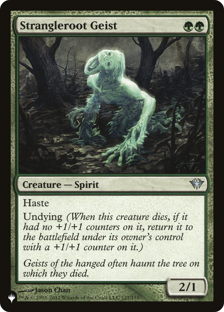Strangleroot Geist (LIST-DKA-127) [Mystery Booster] The List MTG Single Wizards of the Coast