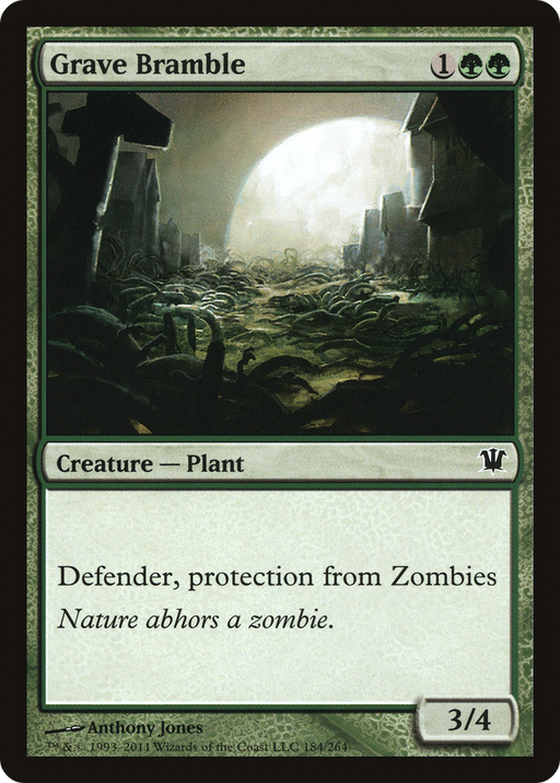 Grave Bramble (ISD-184) [Innistrad] MTG Single Wizards of the Coast