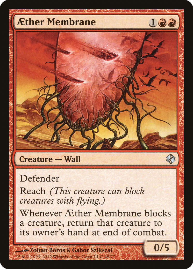 Aether Membrane (DDI-048) [Misc] Duel Decks: Venser vs. Koth MTG Single Wizards of the Coast