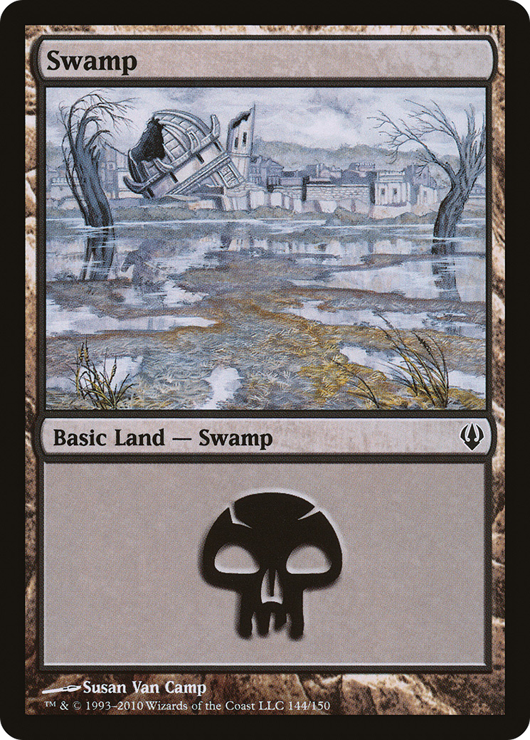 Swamp (ARC-144) [Misc] Archenemy MTG Single Wizards of the Coast