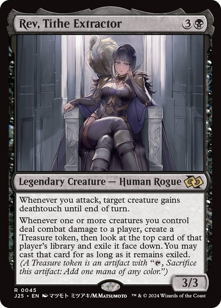 Rev, Tithe Extractor (Anime) (J25-045) [Foundations Jumpstart] MTG Single Wizards of the Coast