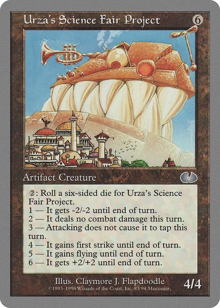 Urza's Science Fair Project (UGL-083) [Unglued] MTG Single Wizards of the Coast