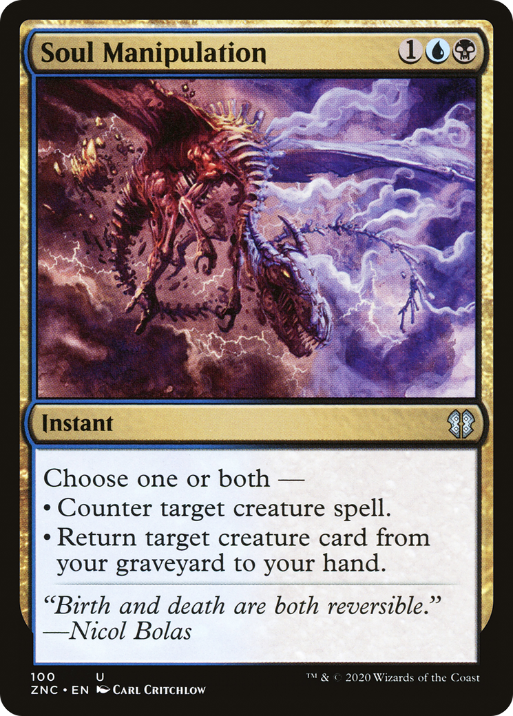 Soul Manipulation (ZNC-100) [Zendikar Rising Commander] MTG Single Wizards of the Coast