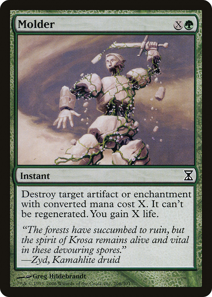 Molder (TSP-206) [Time Spiral] MTG Single Wizards of the Coast