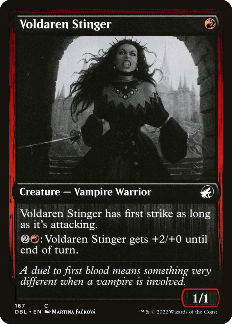 Voldaren Stinger (DBL-167) [Innistrad: Double Feature] Foil MTG Single Wizards of the Coast