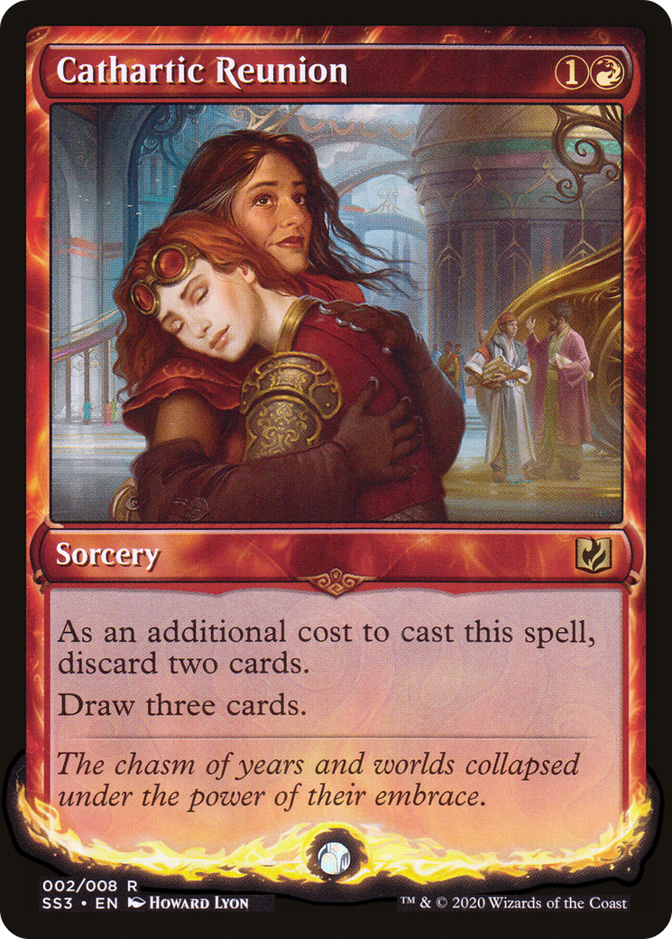 Cathartic Reunion (SS3-002) [Misc] Signature Spellbook: Chandra Foil MTG Single Wizards of the Coast