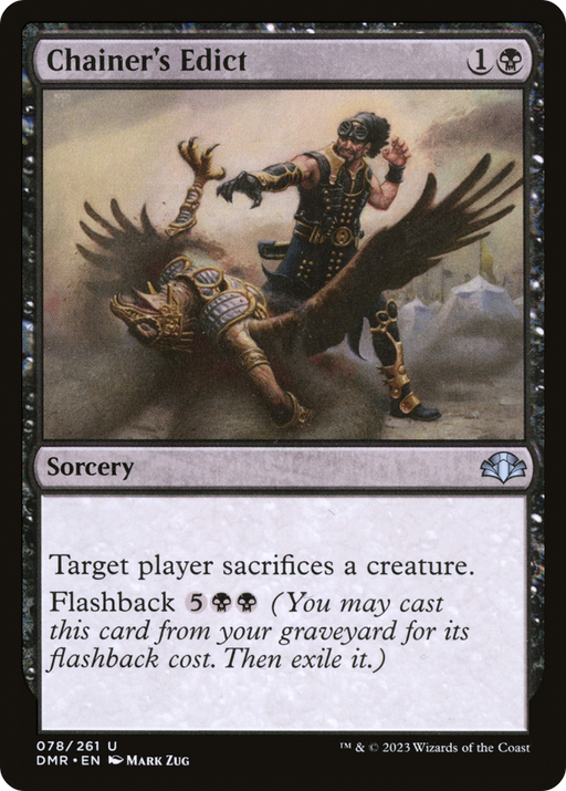 Chainer's Edict (DMR-078) [Dominaria Remastered] Foil MTG Single Wizards of the Coast