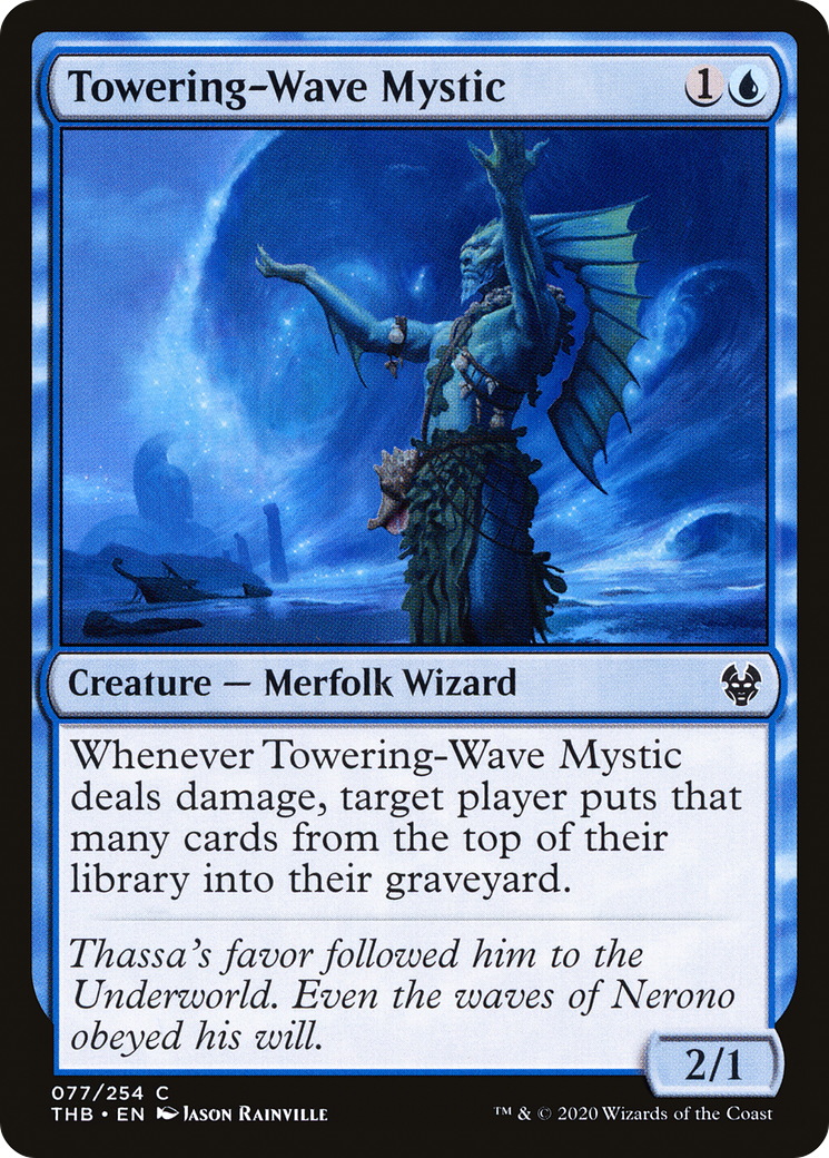 Towering-Wave Mystic (THB-077) [Theros Beyond Death] MTG Single Wizards of the Coast