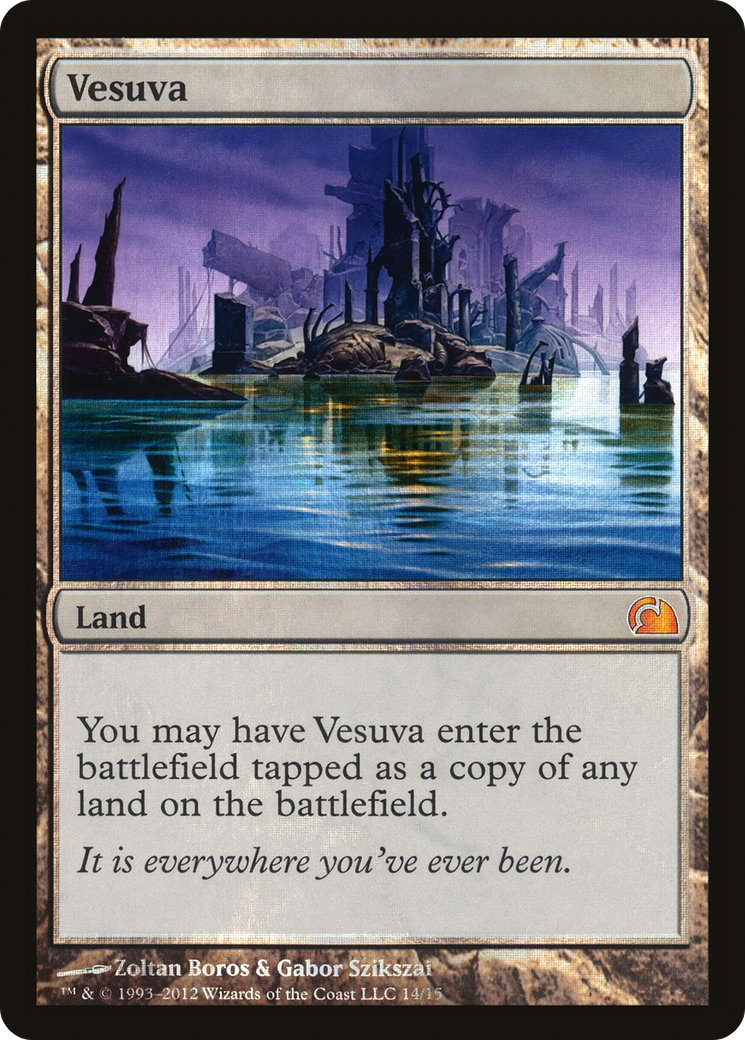 Vesuva (V12-014) [Misc] From the Vault: Realms Foil MTG Single Wizards of the Coast
