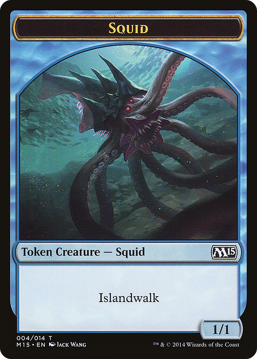 Squid Token (M15-004) [Tokens] Magic 2015 Tokens MTG Single Wizards of the Coast
