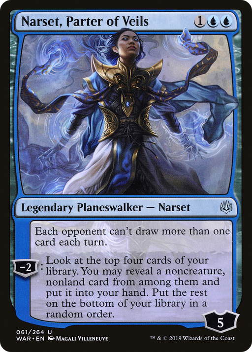 Narset, Parter of Veils (WAR-061) [War of the Spark] MTG Single Wizards of the Coast