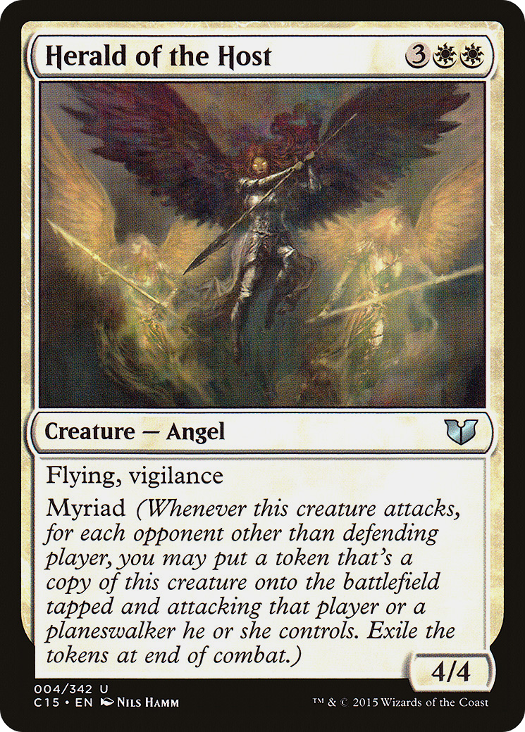 Herald of the Host (C15-004) [Commander 2015] MTG Single Wizards of the Coast