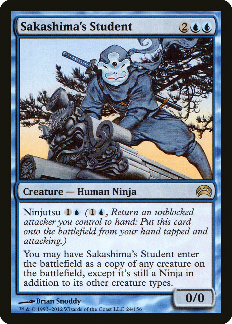 Sakashima's Student (PC2-024) [Misc] Planechase 2012 MTG Single Wizards of the Coast