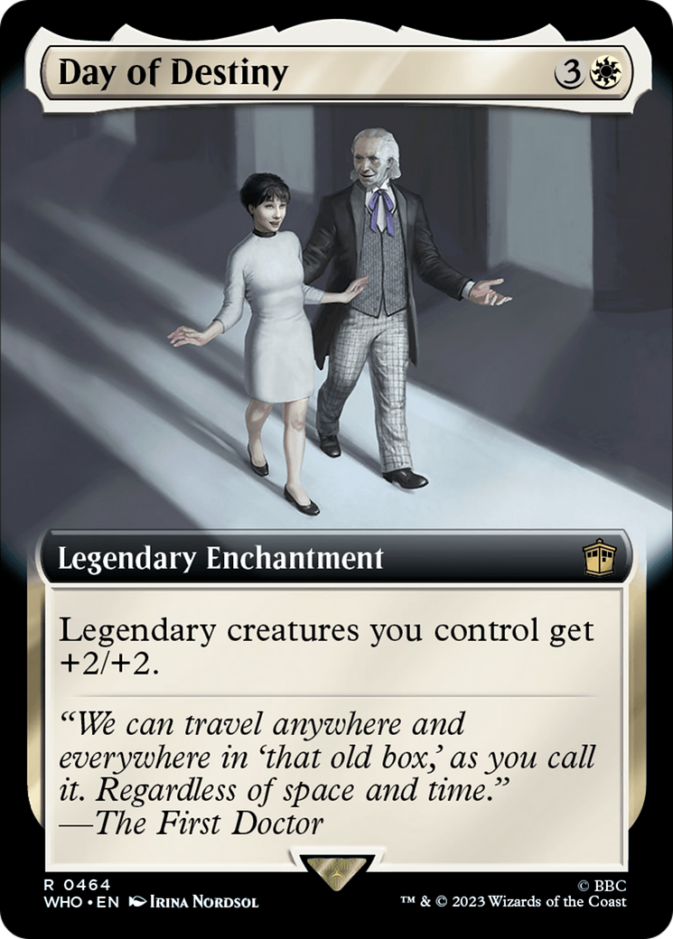 Day of Destiny (WHO-464) [Doctor Who] (Extended Art) MTG Single Wizards of the Coast
