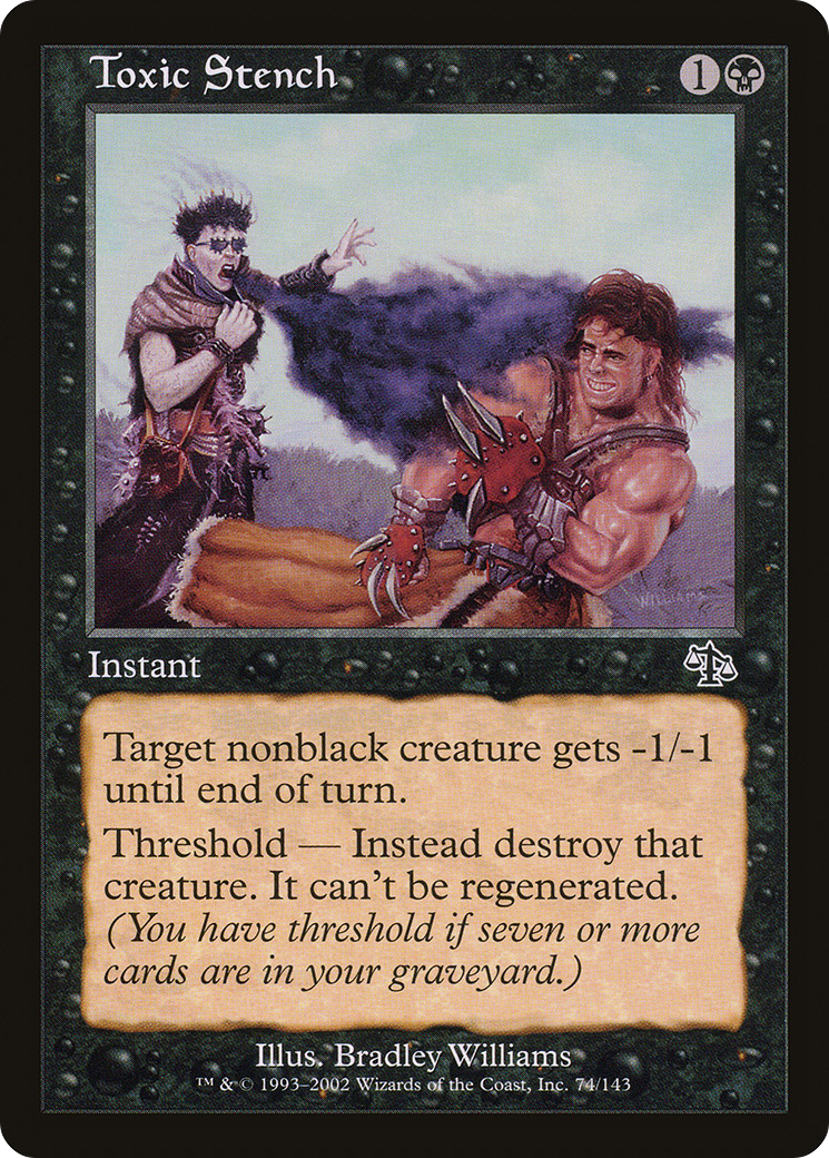 Toxic Stench (JUD-074) [Judgment] Foil MTG Single Wizards of the Coast