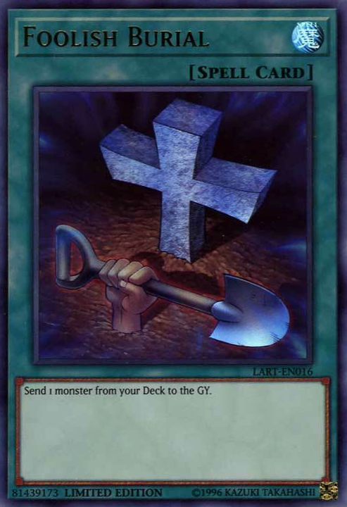 Foolish Burial [LART-EN016] Ultra Rare Yugioh Single Yu-Gi-Oh!   