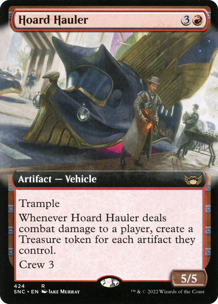 Hoard Hauler (SNC-424) [Streets of New Capenna] (Extended Art) MTG Single Wizards of the Coast