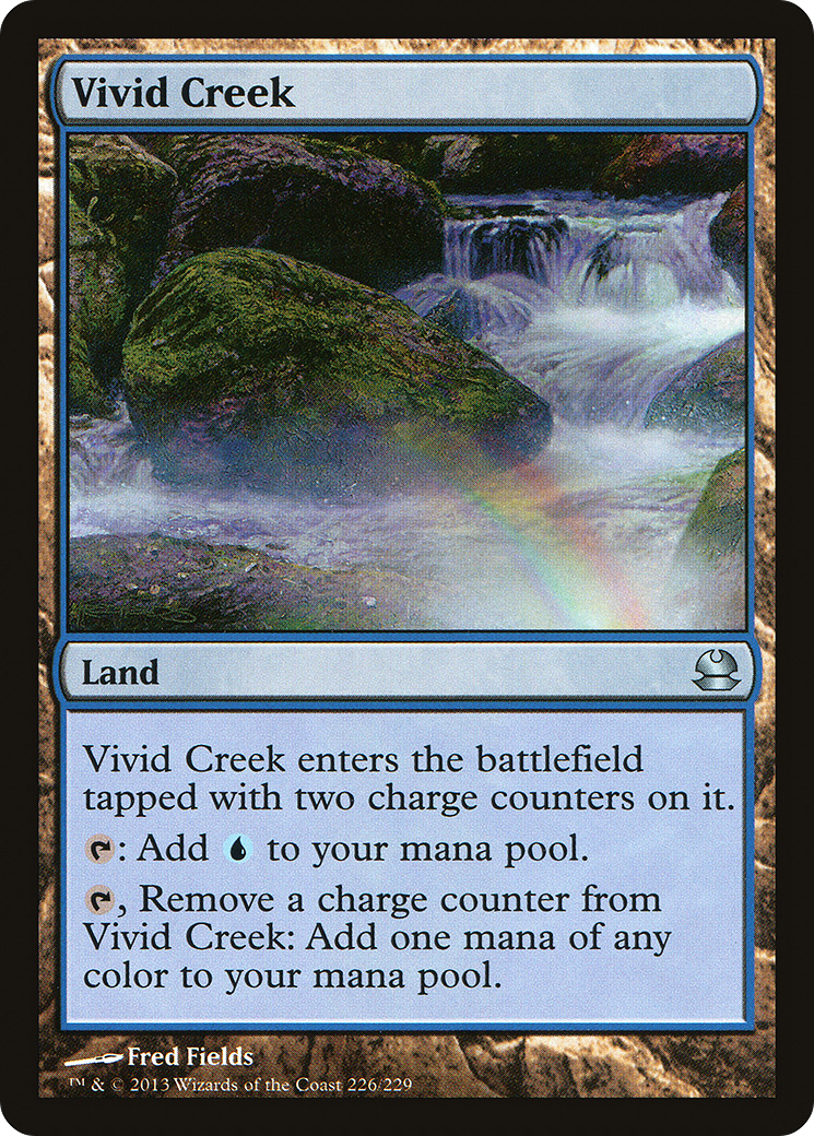 Vivid Creek (MMA-226) [Modern Masters] Foil MTG Single Modern Masters