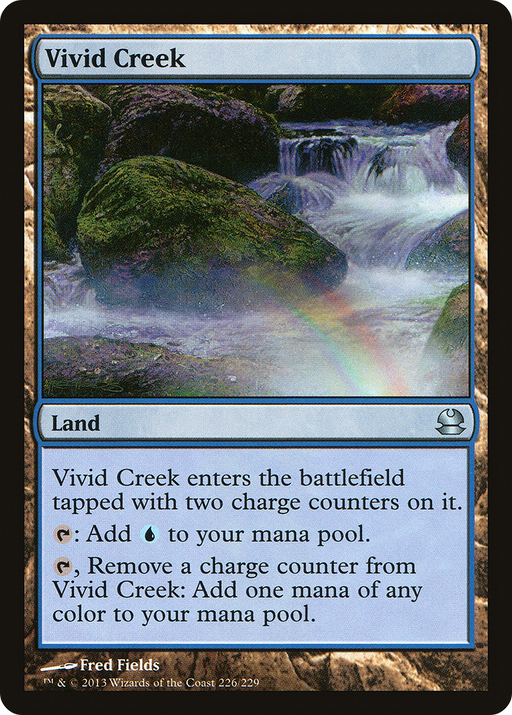 Vivid Creek (MMA-226) [Modern Masters] Foil MTG Single Modern Masters