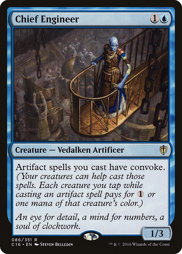 Chief Engineer (C16-086) [Commander 2016] MTG Single Wizards of the Coast