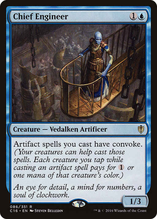Chief Engineer (C16-086) [Commander 2016] MTG Single Wizards of the Coast