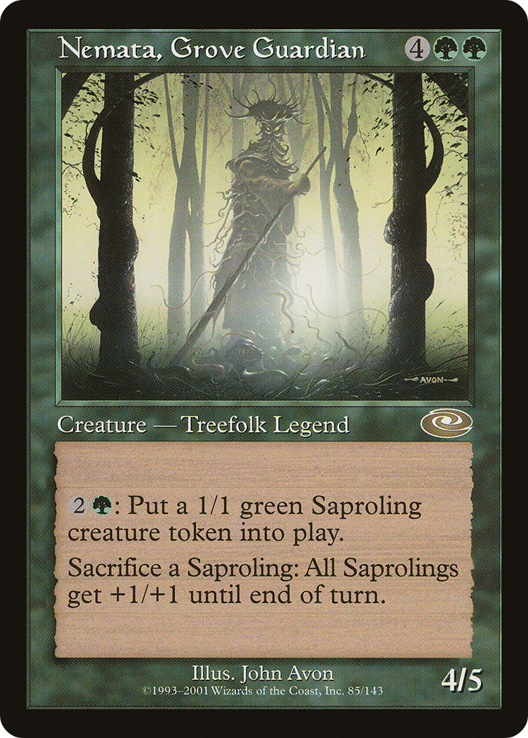 Nemata, Grove Guardian (PLS-085) [Planeshift] MTG Single Wizards of the Coast