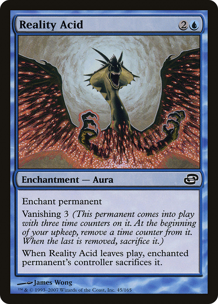 Reality Acid (PLC-045) [Planar Chaos] Foil MTG Single Planar Chaos