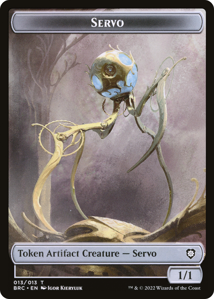 Servo (TBRC-013) [Tokens] The Brothers' War Commander Tokens Foil MTG Single Wizards of the Coast