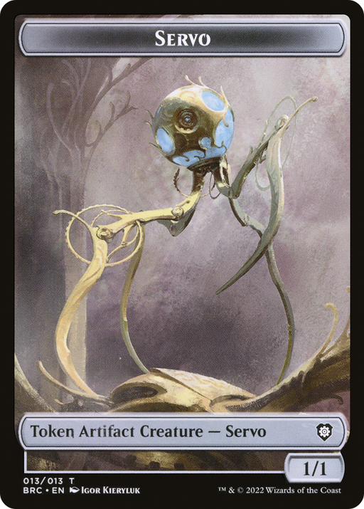 Servo (TBRC-013) [Tokens] The Brothers' War Commander Tokens MTG Single Wizards of the Coast