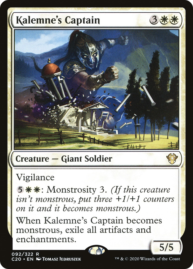 Kalemne's Captain (C20-092) [Commander 2020] MTG Single Wizards of the Coast