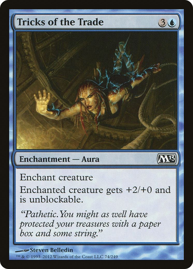 Tricks of the Trade (M13-074) [Magic 2013] Foil MTG Single Wizards of the Coast