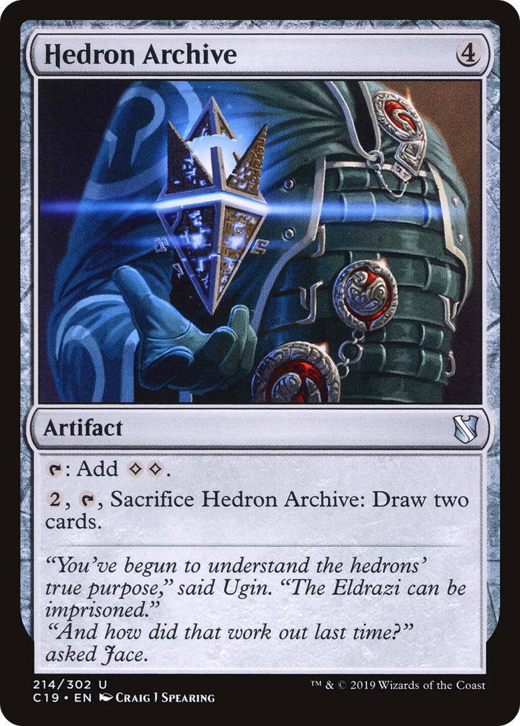 Hedron Archive (C19-214) [Commander 2019] MTG Single Wizards of the Coast