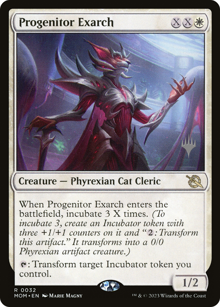 Progenitor Exarch (PPMOM-032) [March of the Machine Promos] MTG Single Wizards of the Coast