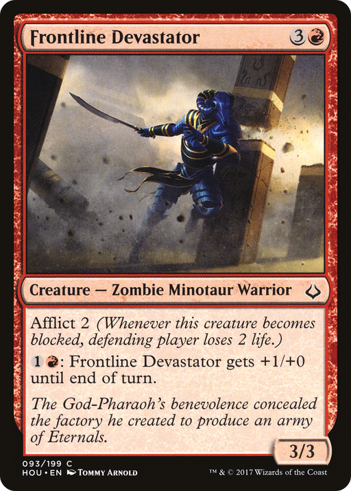 Frontline Devastator (HOU-093) [Hour of Devastation] MTG Single Wizards of the Coast
