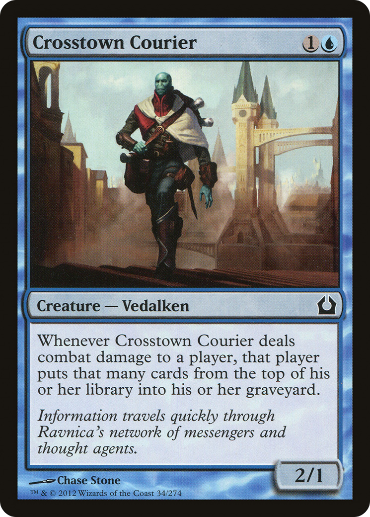 Crosstown Courier (RTR-034) [Return to Ravnica] MTG Single Wizards of the Coast