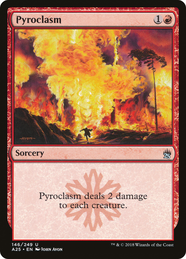 Pyroclasm (A25-146) [Masters 25] Foil MTG Single Wizards of the Coast