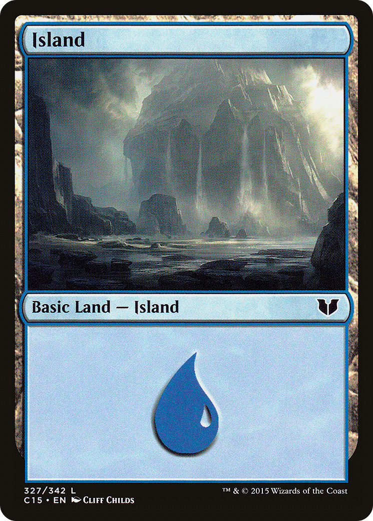 Island (C15-327) [Commander 2015] MTG Single Wizards of the Coast