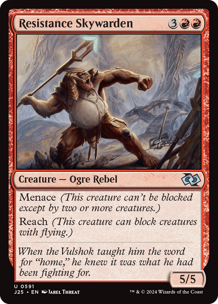 Resistance Skywarden (J25-591) [Foundations Jumpstart] MTG Single Wizards of the Coast